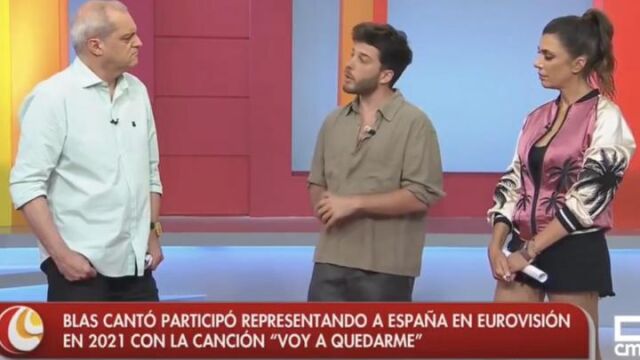Blas Cantó visita el plató de 'En Compañía'