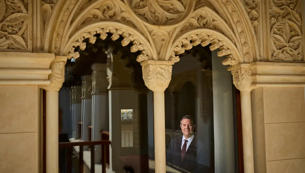 Entrevista con Emiliano García-Page Presidente de la Junta de Comunidades de Castilla-La Mancha. © Alberto R.