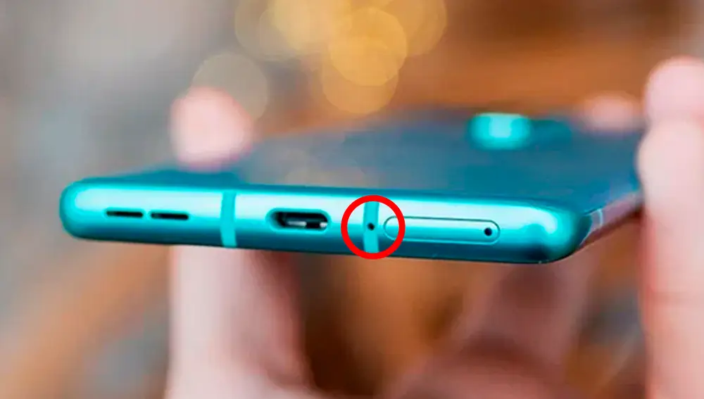 El agujero en el OnePlus 8 Pro