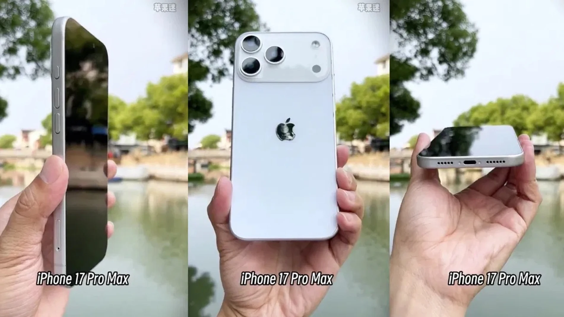 Maqueta del iPhone 17 Pro Max