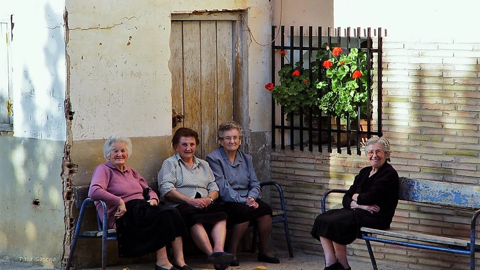 Mujeres 'a la fresca'