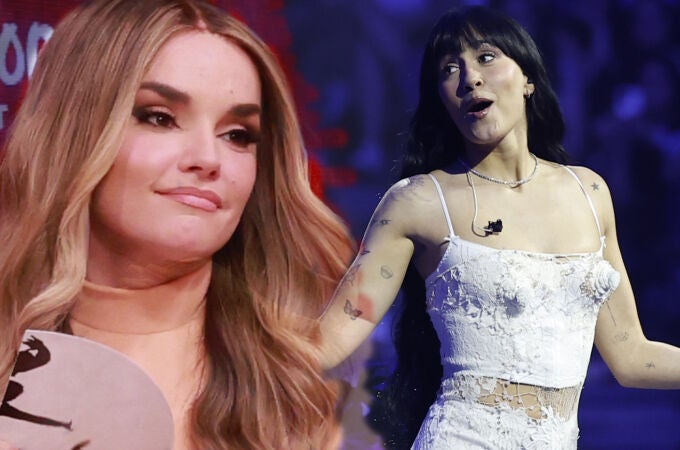 Melody y Aitana en dos imágenes de archivo