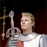 Charlton Heston interpreta a Rodrigo Díaz de Vivar en la versión cinematográfica de Anthony Mann
