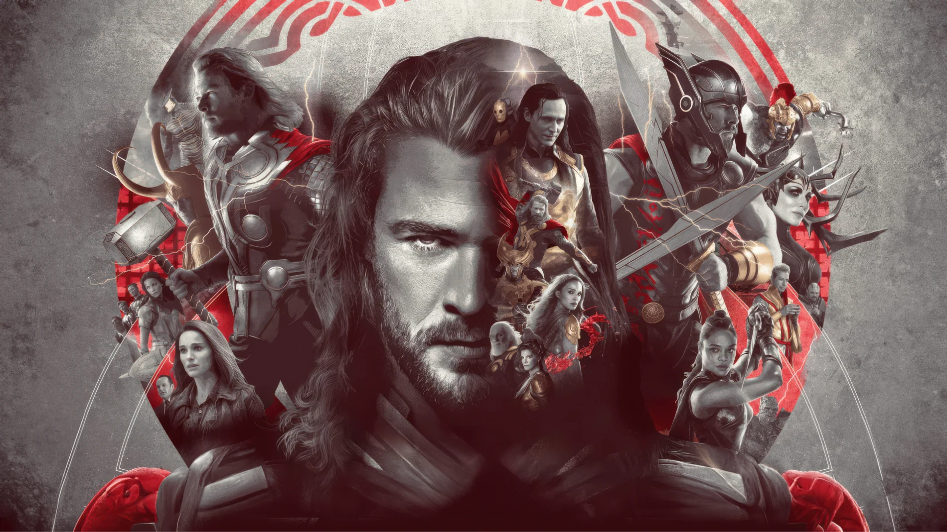 Chris Hemsworth como Thor es uno de los pilares más poderosos de los Vengadores