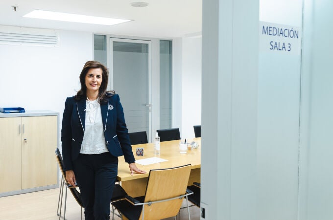 Eva Camaño, jefa de la oficina de mediación del Ayuntamiento de Madrid 
