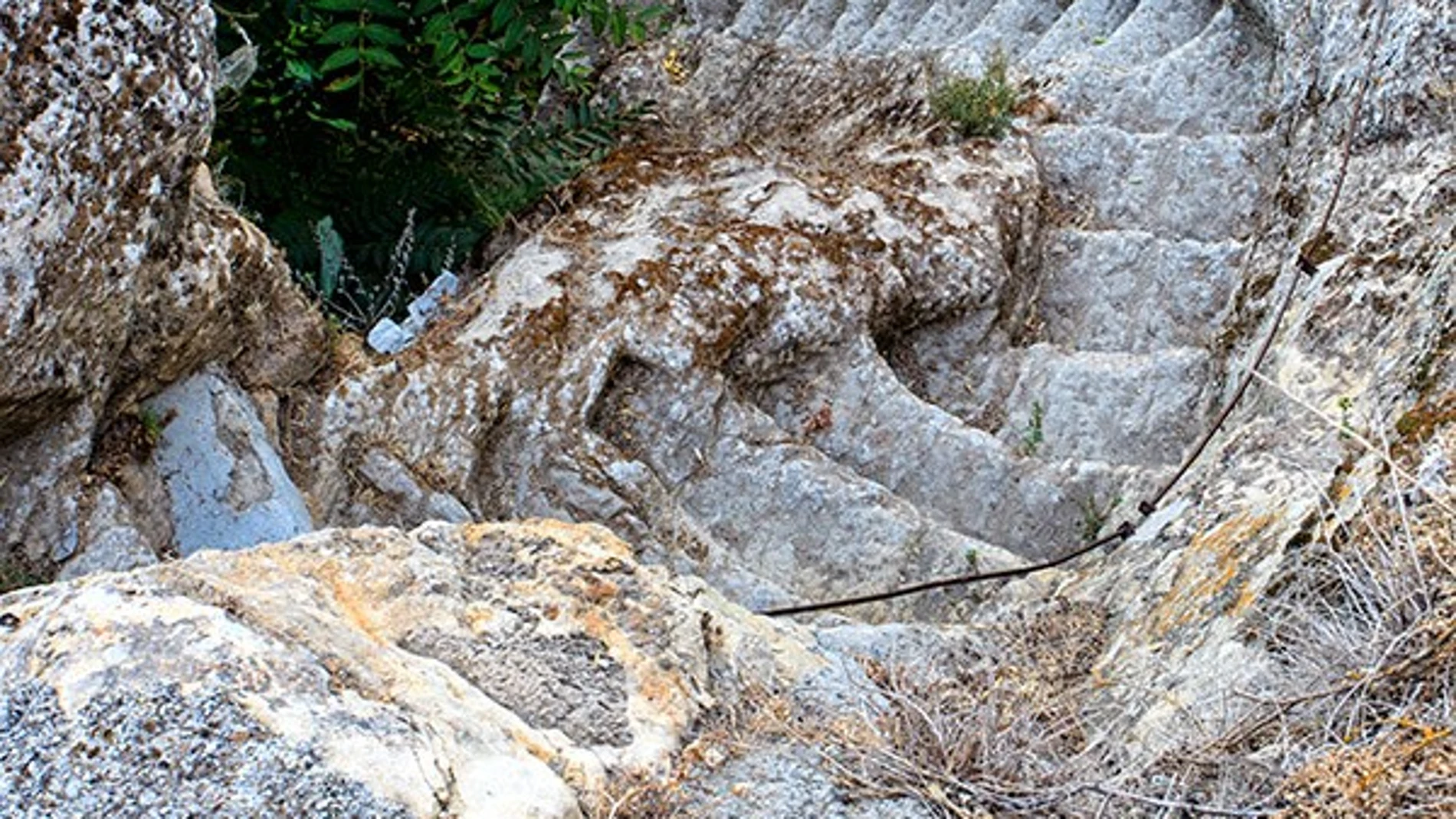 Las llamadas "escaleritas del diablo"