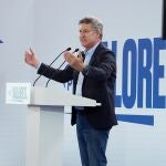 El presidente del Partido Popular, Alberto Núñez Feijóo, inicia en Valladolid la campaña para su reelección