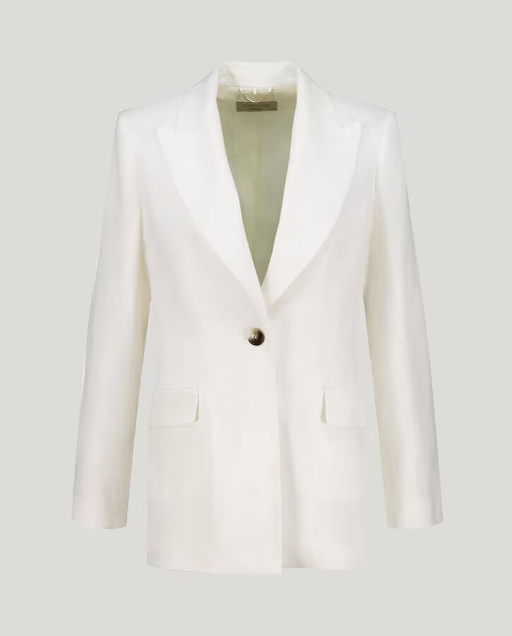 Chaqueta sastre de mujer lisa.