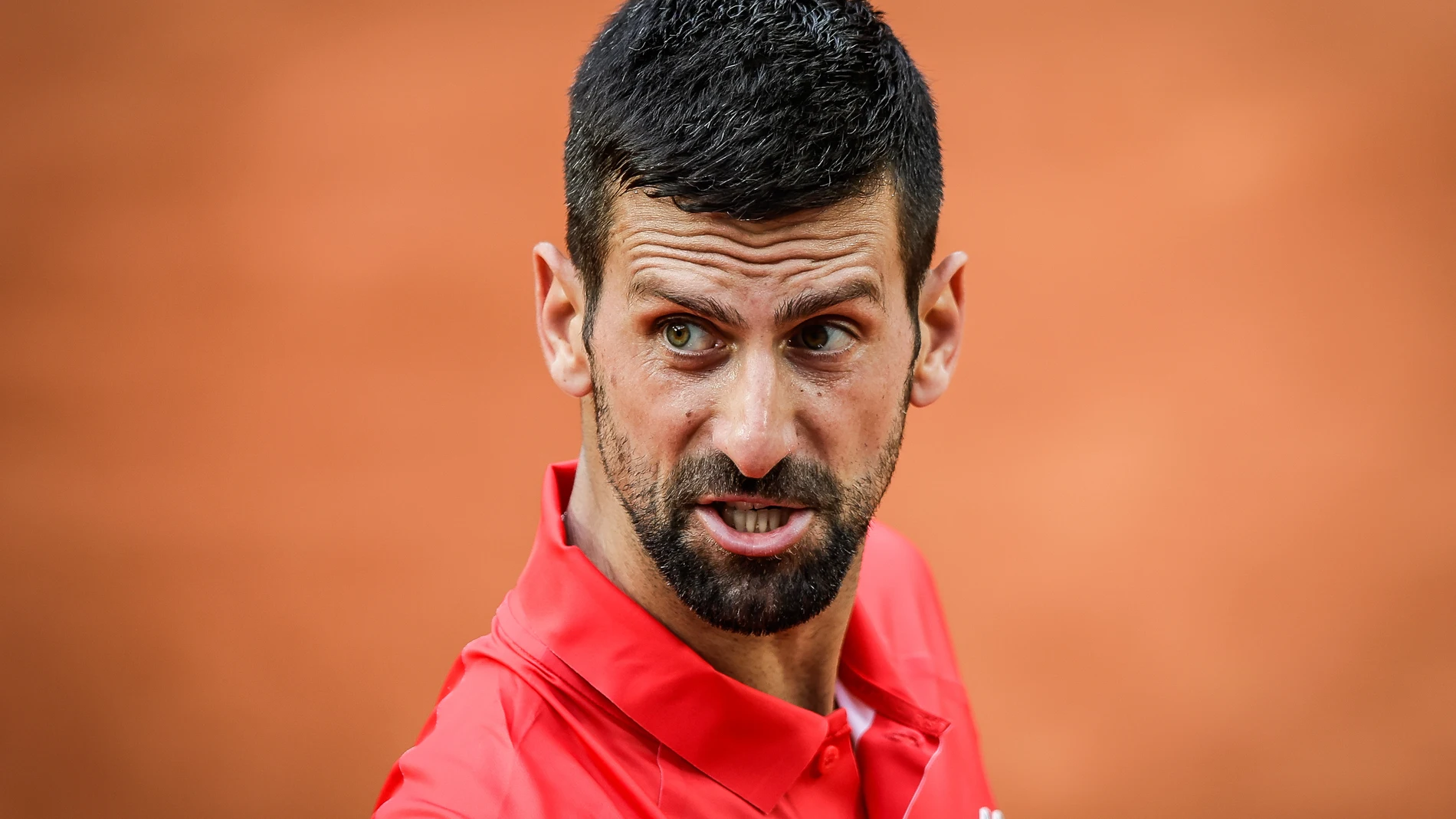 Novak DJOKOVIC of Serbia during the fifth day of the Roland-Garros 2025, French Open, Grand Slam tennis tournament on 29 May 2025 at Roland-Garros stadium in Paris, France - Photo Matthieu Mirville / DPPI AFP7 29/05/2025 ONLY FOR USE IN SPAIN