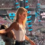 El look de concierto de Amelia Bono.