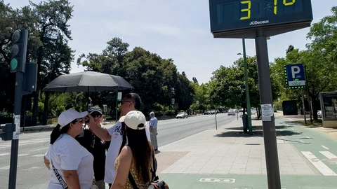 Altas temperaturas en Sevilla