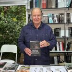 El presidente de la Fundación Franco, Juan Chicharro, ayer en la madrileña feria del libro
