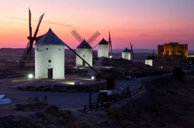 Molinos de Consuegra (Toledo).