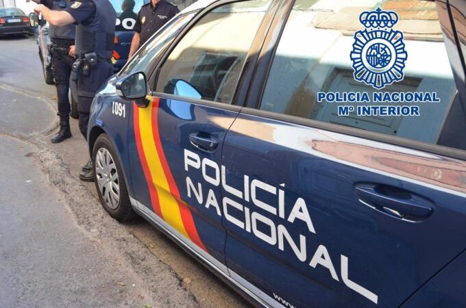 Coche de la Policía Nacional.