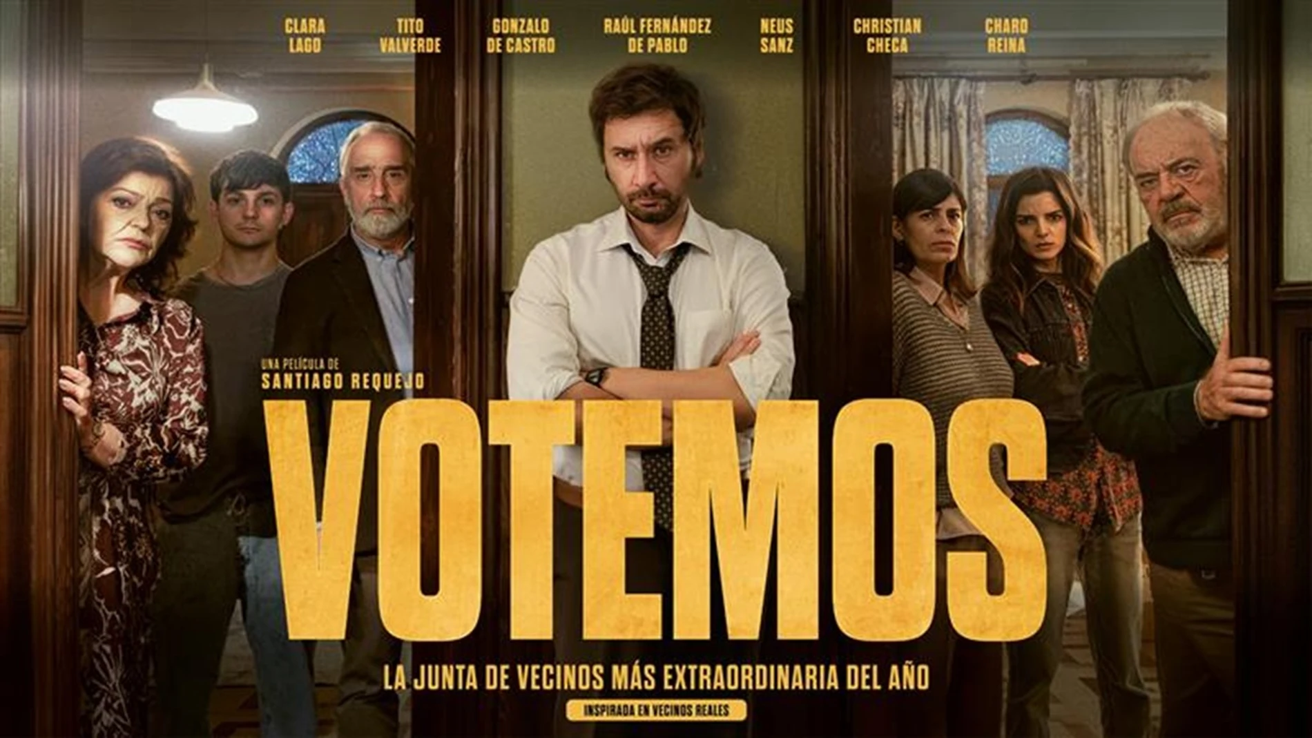 Cartel anunciador de la película "Votemos"