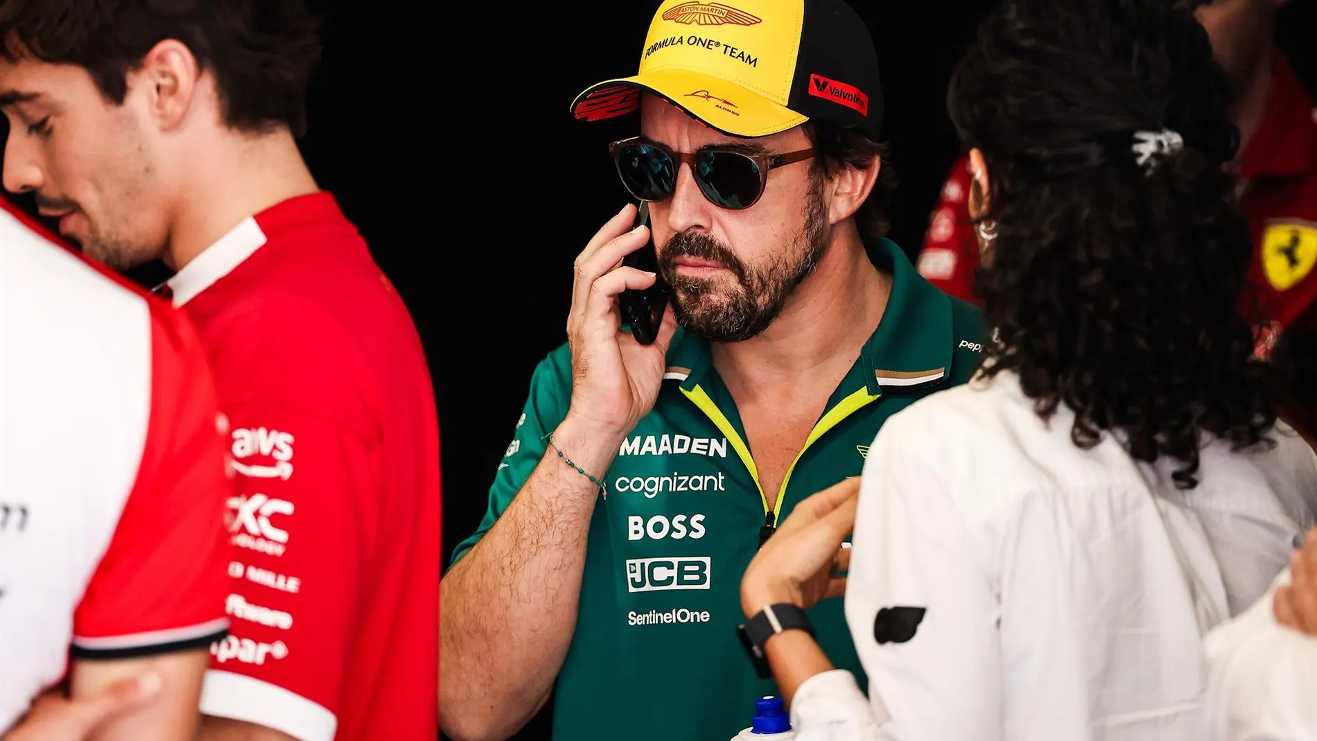 Fernando Alonso, en Montmeló