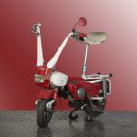 Moto Carnielli Motograziella de 1971, pieza del mes del Museo de la Automoción de Salamanca