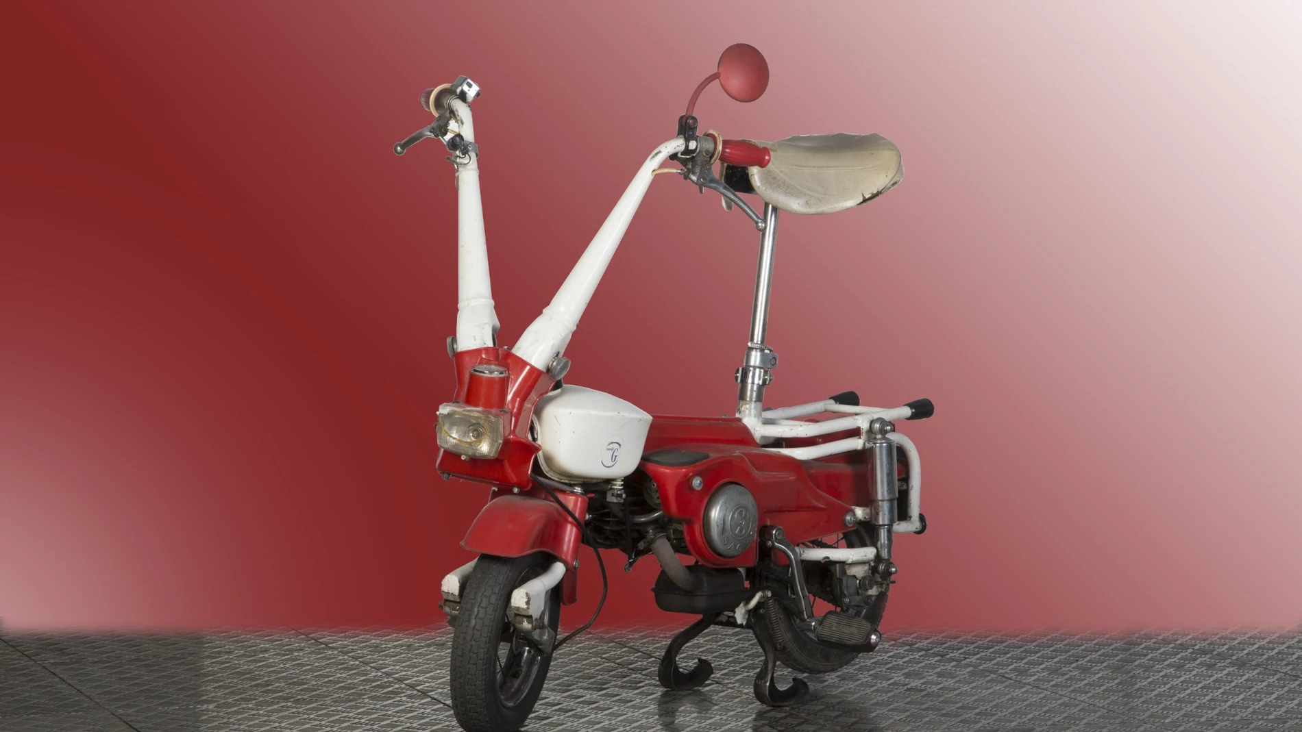 Moto Carnielli Motograziella de 1971, pieza del mes del Museo de la Automoción de Salamanca
