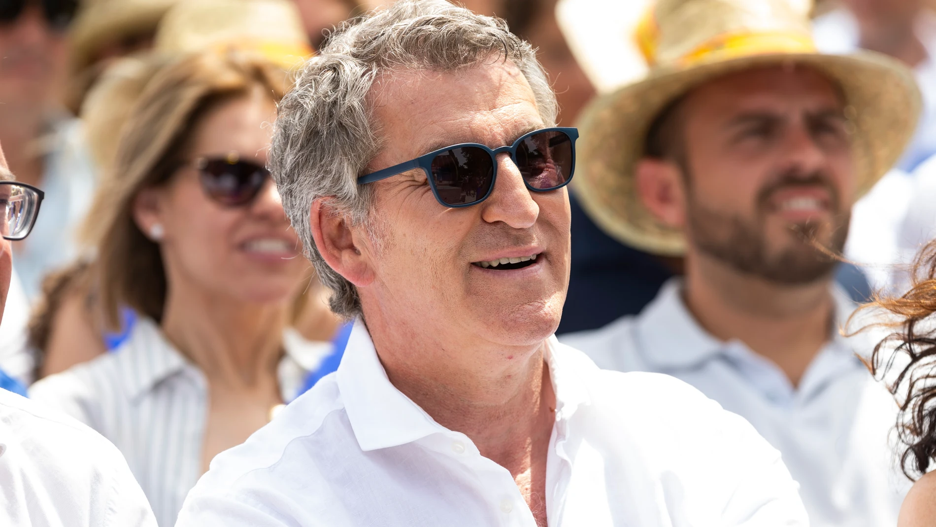Acto del PP por los 2 años de Gobierno en Madrid con la intervenciones de Almeida, Ayuso y Feijoó.