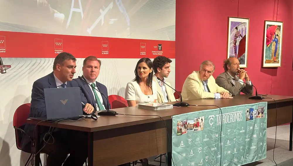 Presentación en Madrid hoy de TauroCromos