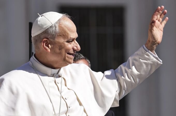 Ciclismo/Giro.- El Papa León XIV bendice al pelotón antes de la última etapa del Giro de Italia