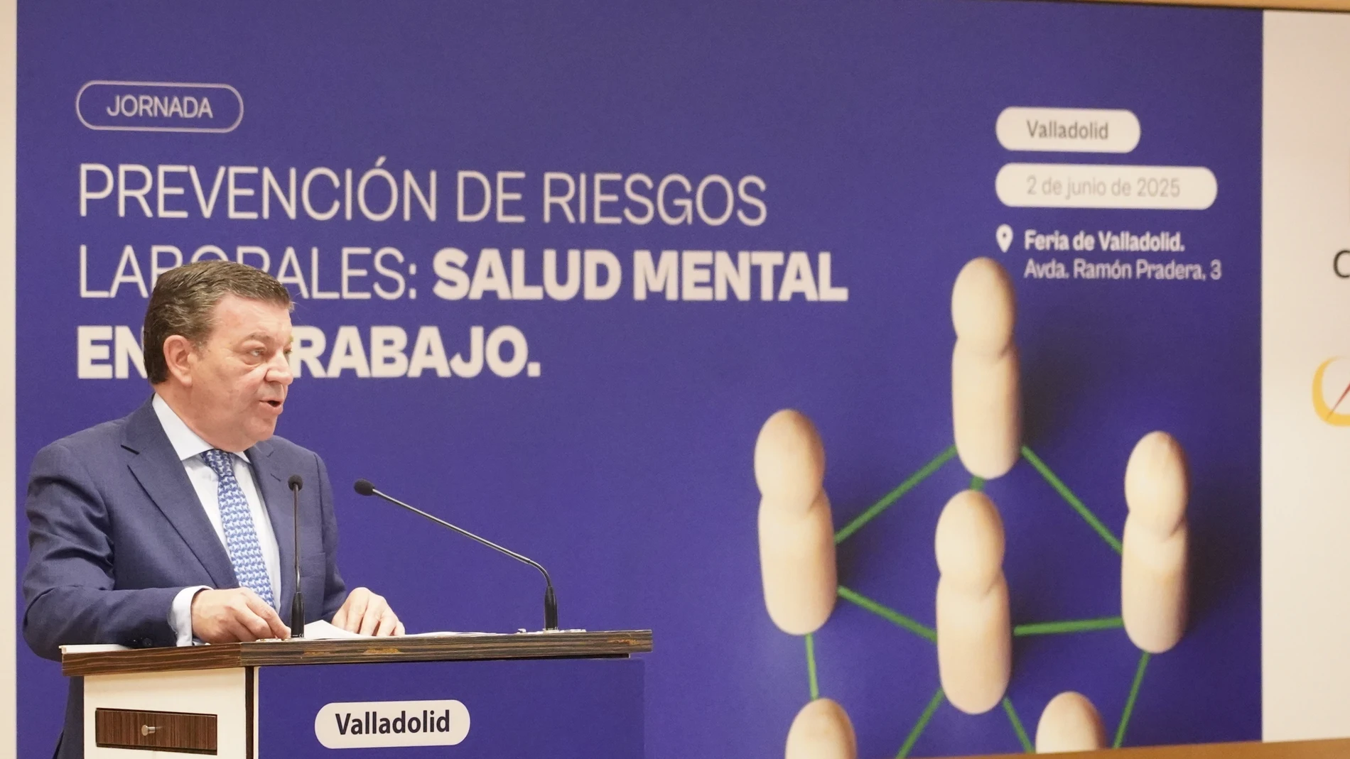 El consejero de la Presidencia, Luis Miguel González Gago, inaugura la Jornada de Prevención de Riesgos Laborales 'Salud Mental en el Trabajo'
