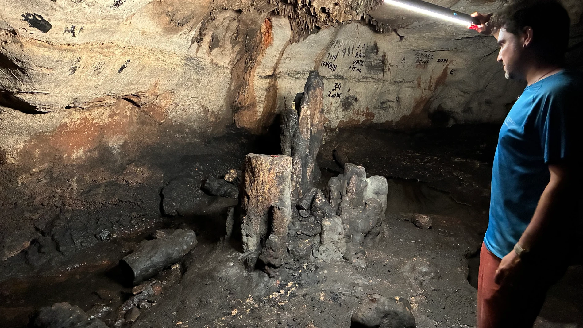 Imagen de la Cova de les Dones de Millares, Valencia