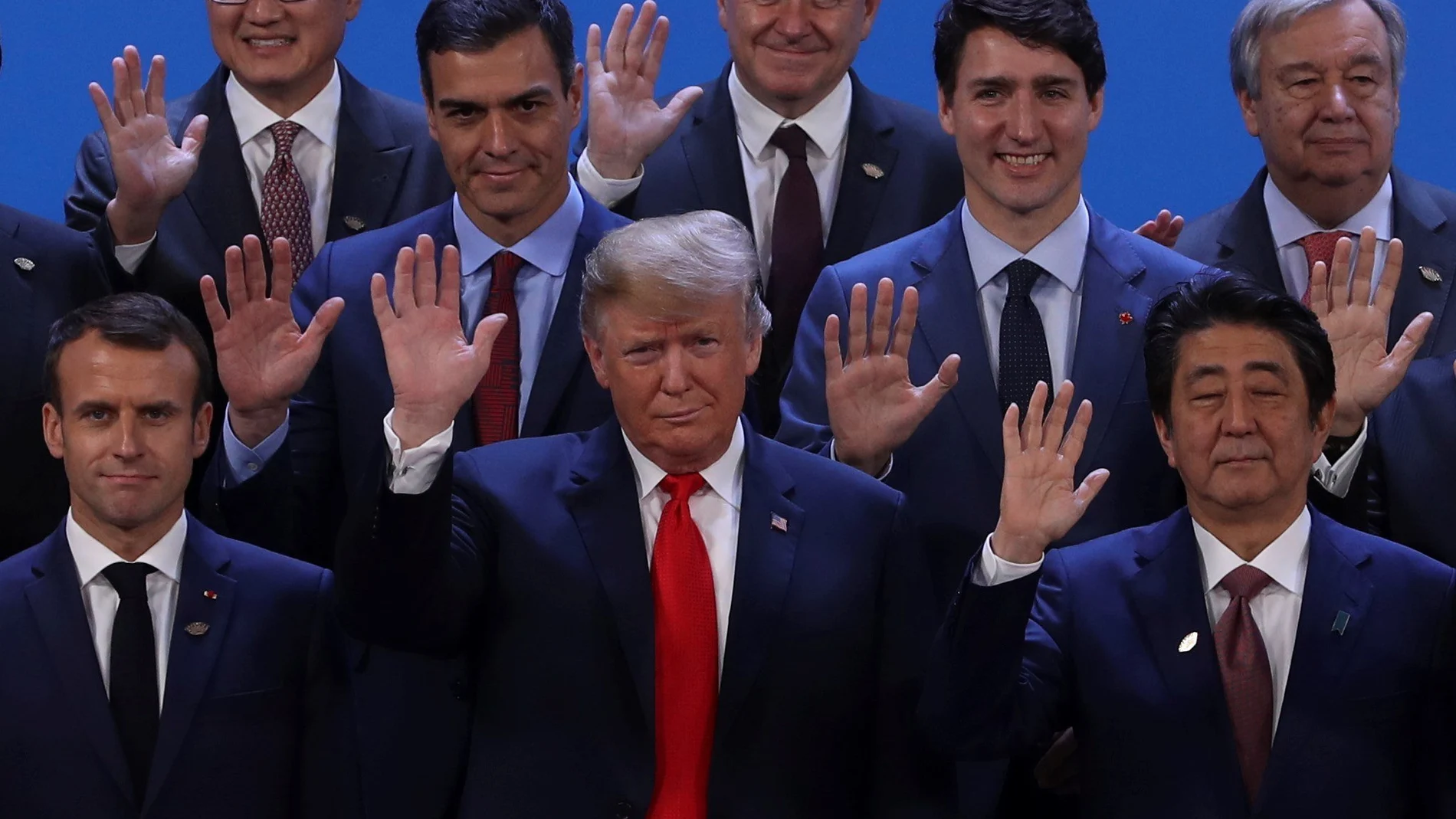 Foto de familia de la cumbre del G-20 celebrada en Buenos Aires
