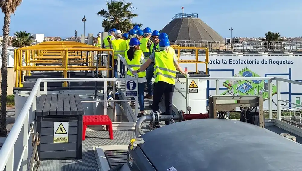 En Roquetas también se han dado pasos para avanzar hacia la ecofactoría como la implantación de un tratamiento terciario