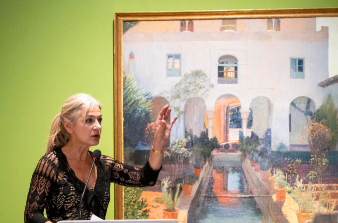 Inaugurada la exposición 'Rusiñol y la Alhambra. El despertar de un pintor poeta' en Granada