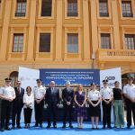 Marlaska, junto a los mandos policiales y la delegada del Gobierno, han visitado el cuartel de Zapadores confirma que la rehabilitación del complejo de Zapadores estará completa en el primer semestre de 2026 
