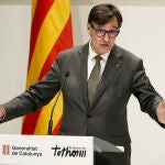 El presidente de la Generalitat de Cataluña, Salvador Illa
