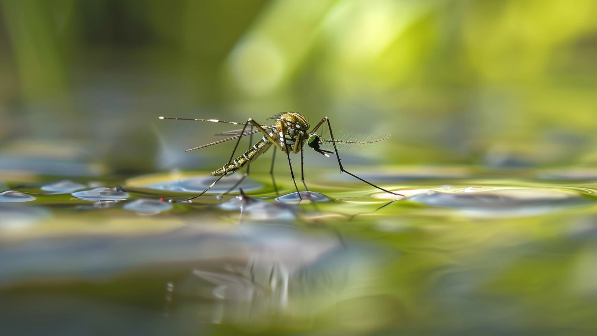 Una pequeña acumulación de agua puede convertirse en un criadero perfecto de mosquitos