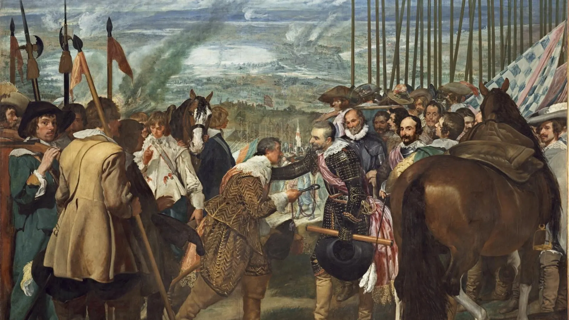 "La rendición de Breda", de Velázquez, uno de los cuadros que están en el Museo del Prado