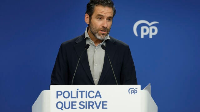 Rueda de prensa de Borja Sémper