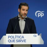 Rueda de prensa de Borja Sémper