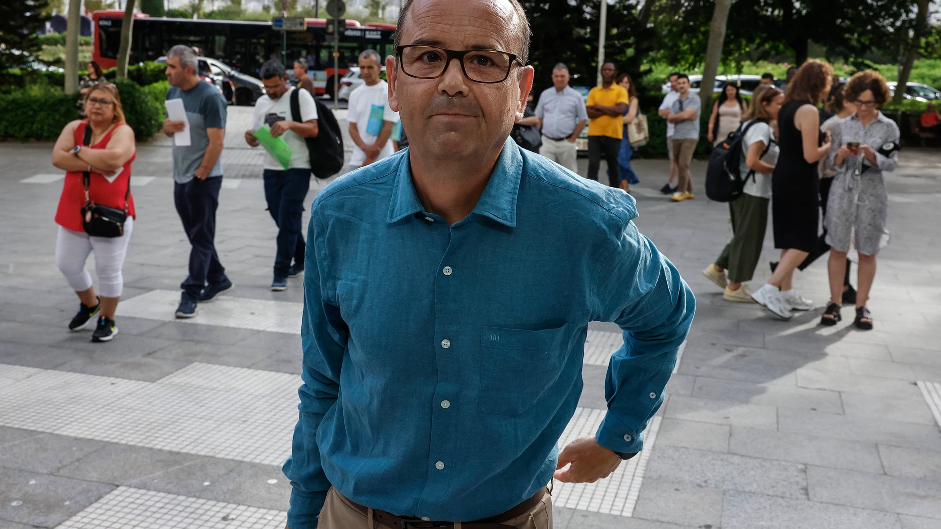 José Ángel Nuñez a su llegada a los juzgados ROBER SOLSONA/EUROPA PRESS 02/06/2025