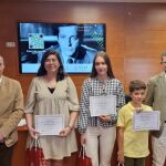 Los estudiantes galardonados con los premios