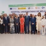 Pedro Sánchez, este lunes en Melilla, donde se ha inaugurado un nuevo hospital de Melilla