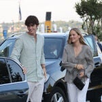 Irene Urdangarin con Pablo Urdangarin en Ginebra.
