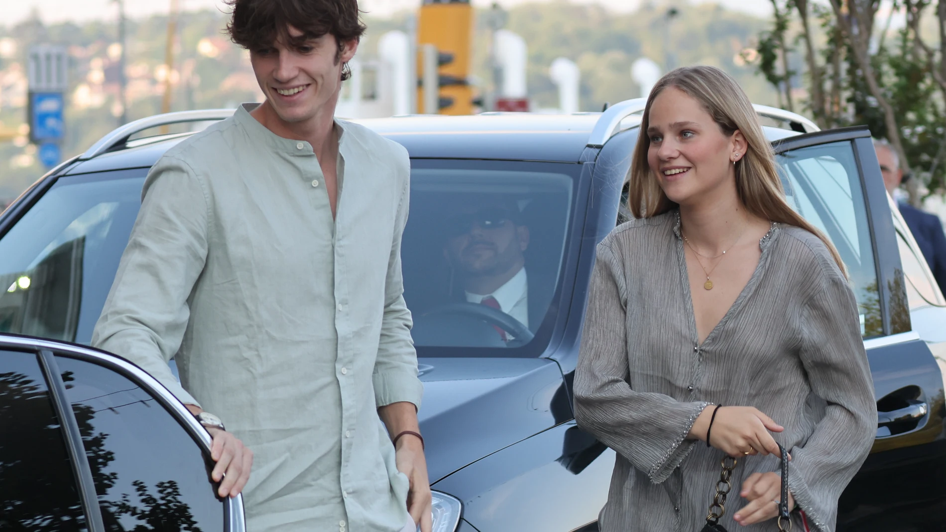 Irene Urdangarin con Pablo Urdangarin en Ginebra.