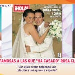Rosa Clará comparte en 'Y ahora Sonsoles' alguna de las anécdotas más curiosas que ha vivido tras más de 30 años vistiendo novias