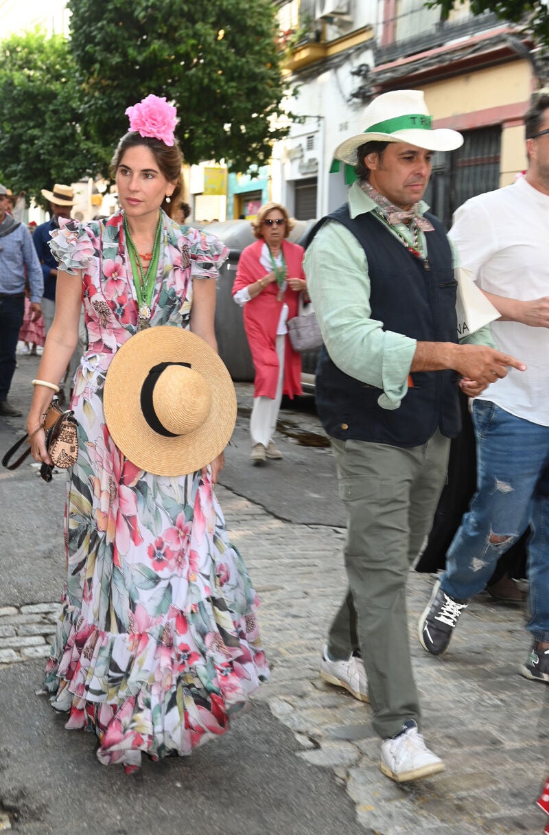 El look de Lourdes Montes.