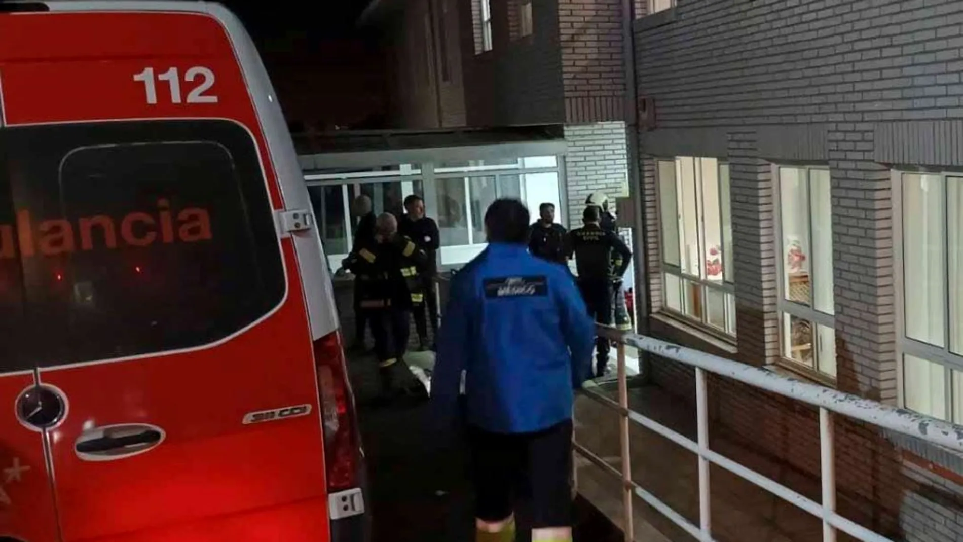 Incendio de una residencia en Siero