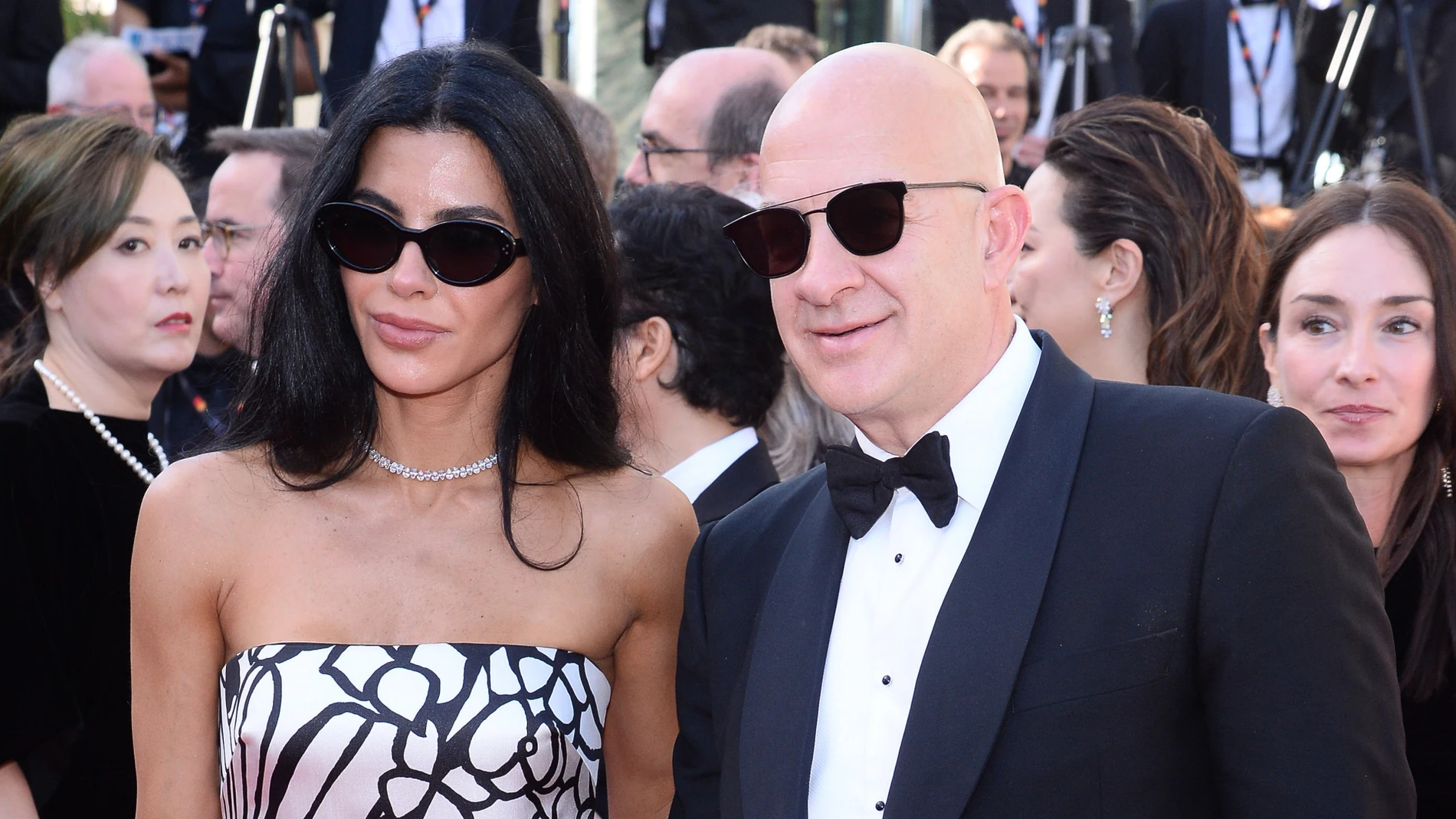 Jeff Bezos y Lauren Sánchez