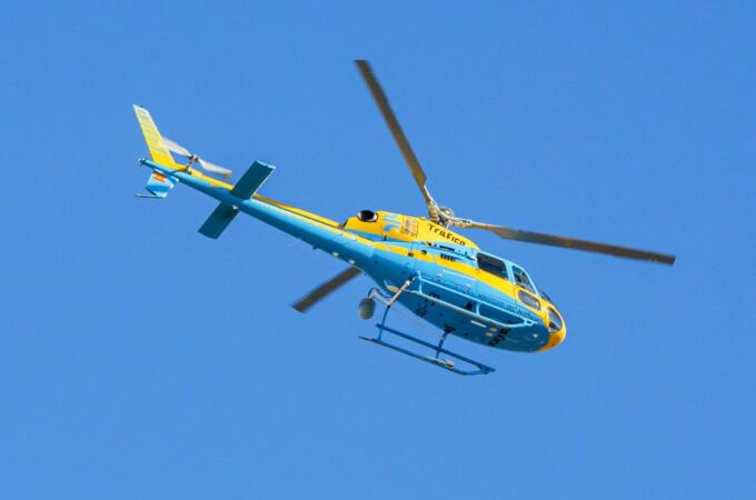 Helicóptero de la DGT.