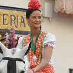 Victoria Federica y su look en el inicio del Camino del Rocío.