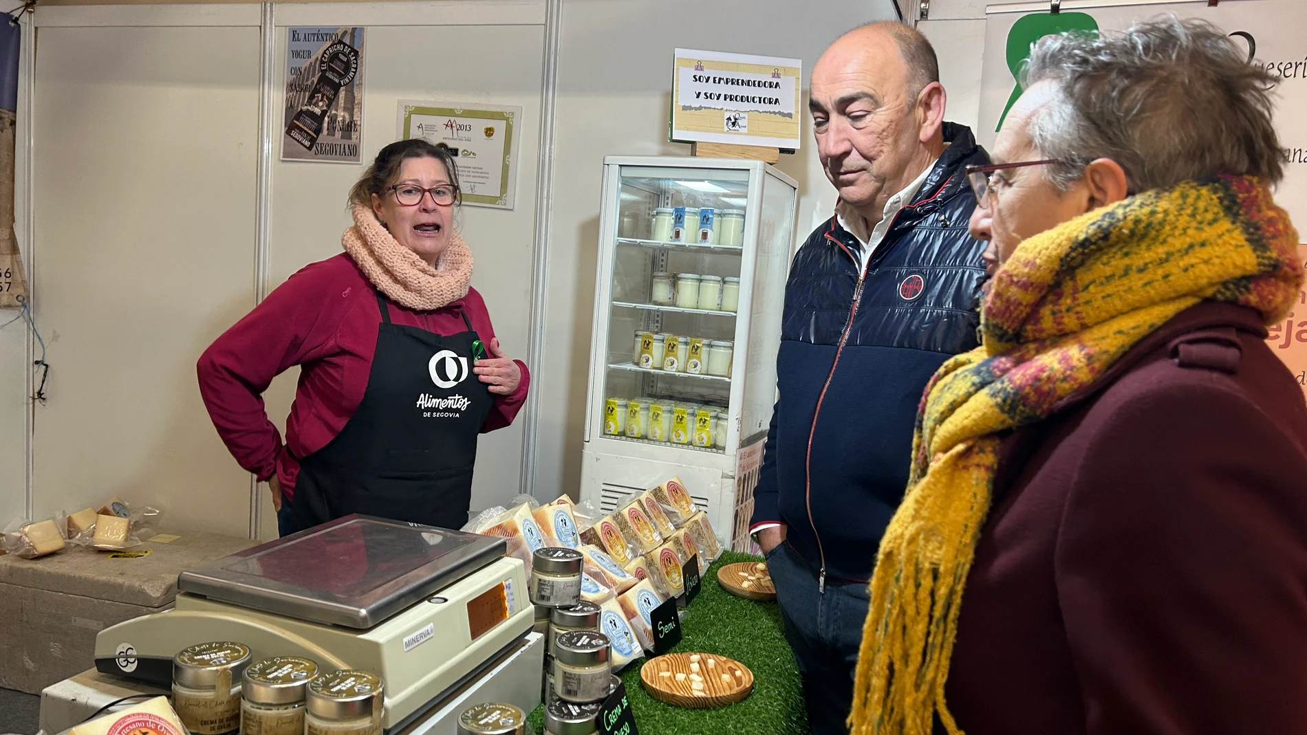 Miguel Ángel de Vicente en la Feria del Ángel en Fuentepelayo