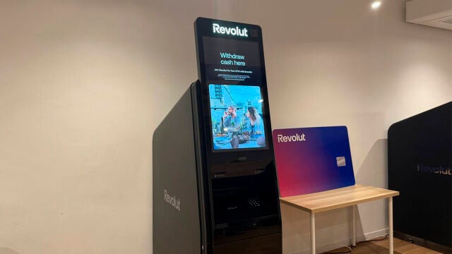 Así lucen los cajeros de Revolut