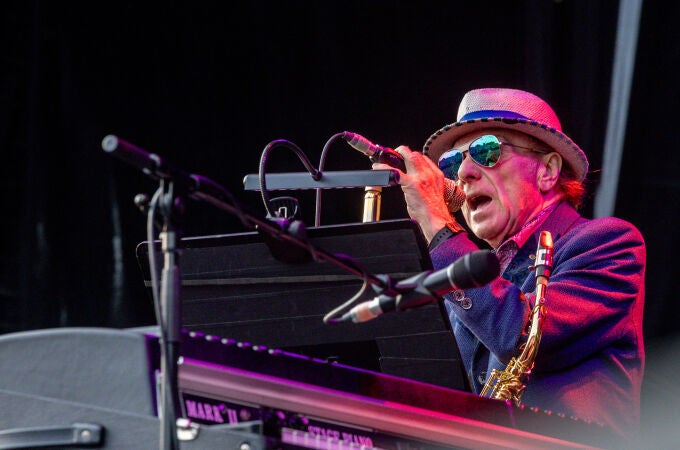 Van Morrison actúa en las Noches del Botánico de Madrid